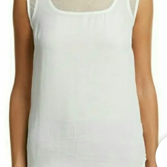 CAbi white mesh tank top - Picture 9 of 11